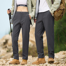 冲锋裤冬季男女户外工作运动保暖防风防水沸腾蓄热情侣加绒长裤