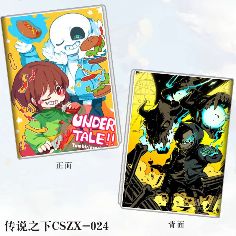 Под легендой двухмерного аниме легенда, блокнот Undertale клей набор студент 16K32K незаметная тетрадь