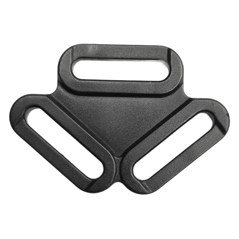 Manufacturers 15~32mm pet traction rope belt triangle buckle chest strap adjustment buckle sandals three-way adjustment buckle supply