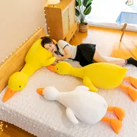 Плюшевая игрушка, мягкая игрушка, кукла-утка, подарок на день рождения для девочек, чтобы спать на кровати