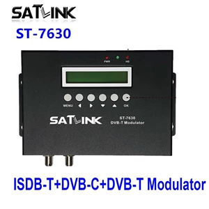 Satlink ST-7630 DVB-T ISDB-T Modulator 1 Route выходит из европейского и американского модулятора