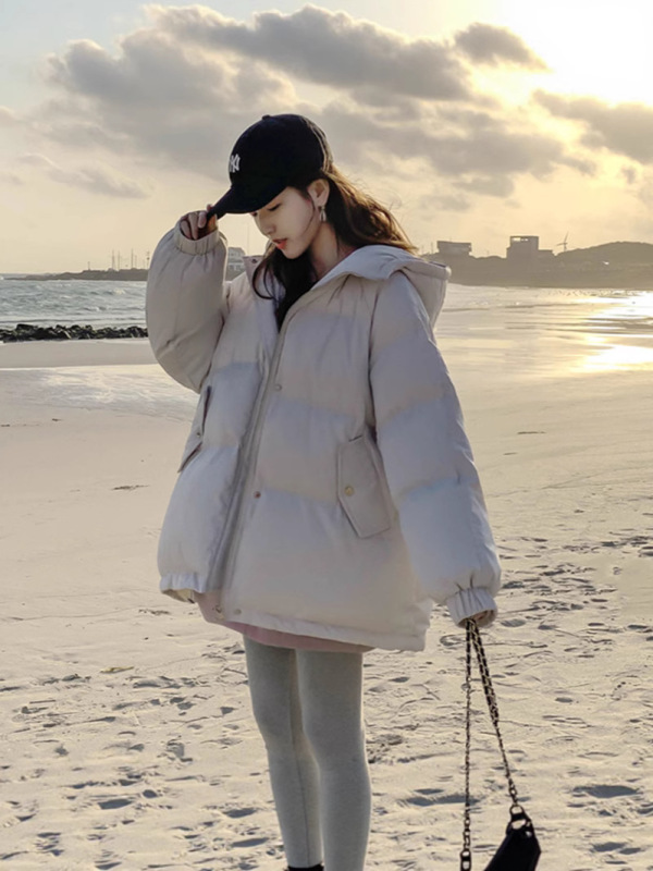 棉袄2025新款棉服女学生韩版宽松短款冬天外套加厚ins潮冬季棉衣|undefined