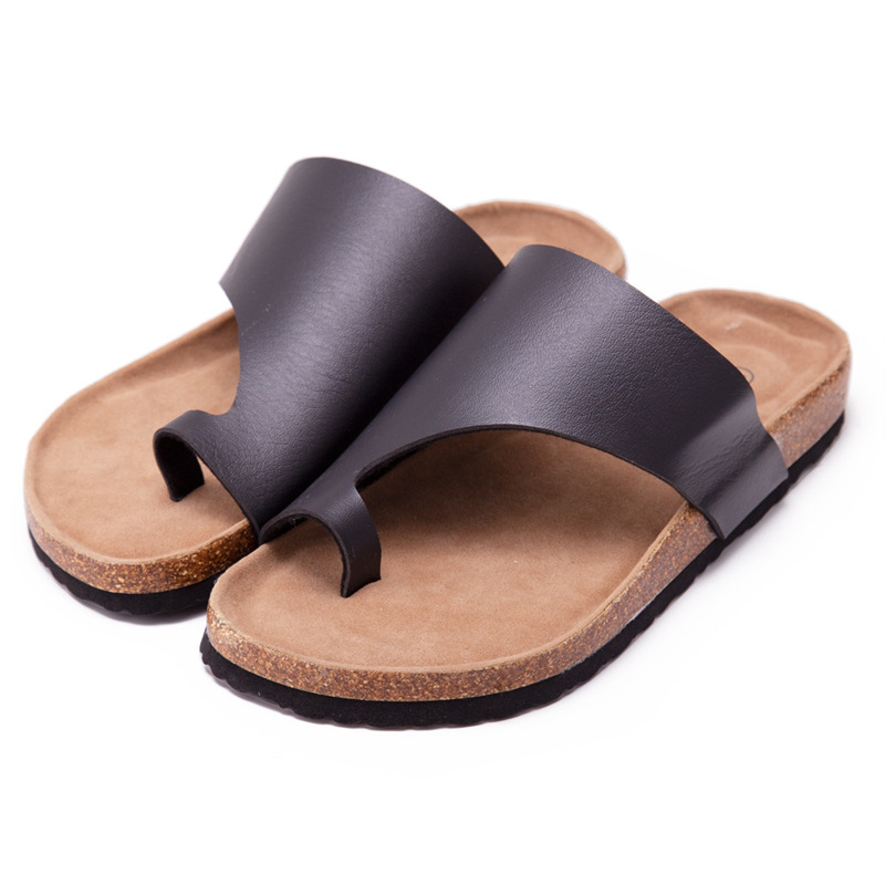 Summer Cork Sandals For Men Beach And Outdoor Wear Large Sizes_voghion.com