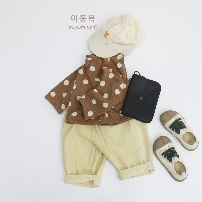 2025 primavera camiseta para niños, jersey para niñas, cuello redondo, manga larga, tops para niños sueltos coreanos, cabello