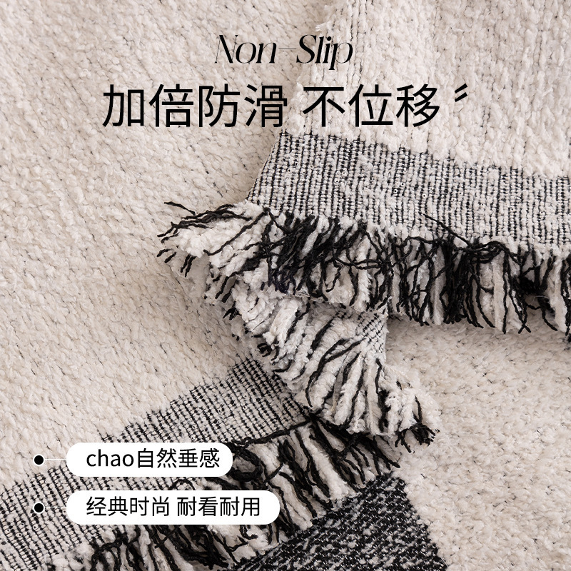 卡通新款奶油风沙发全盖巾冬天加厚防滑沙发专用布全包沙发盖布罩|undefined