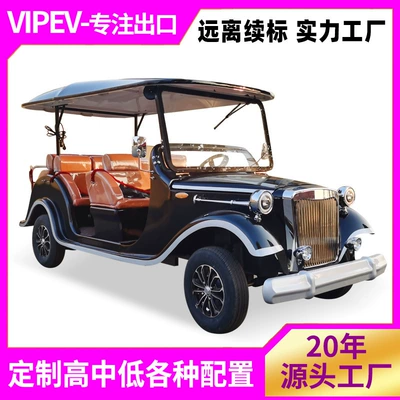 8-11 Seat Electric Vintage Car Elektrikli qolf avtomobilləri