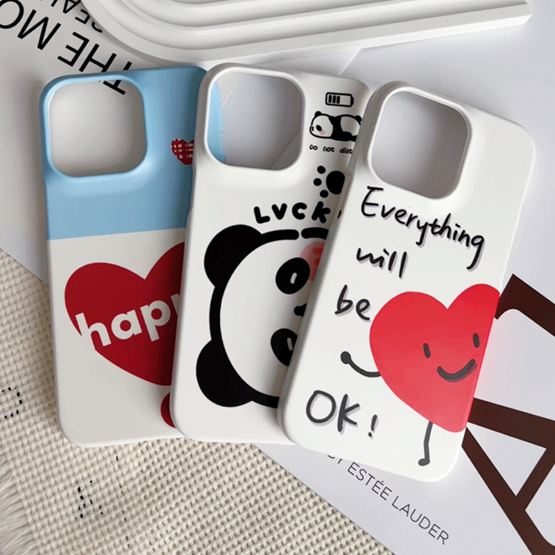 【Shell Diary】Lucky Panda Han Fei Cute Full-Cover Phone Case for iPhone 15 Pro Max 16 【Shell Diary】Lucky Panda Han Fei Cute Full-Cover Phone Case for iPhone 15 Pro Max 16