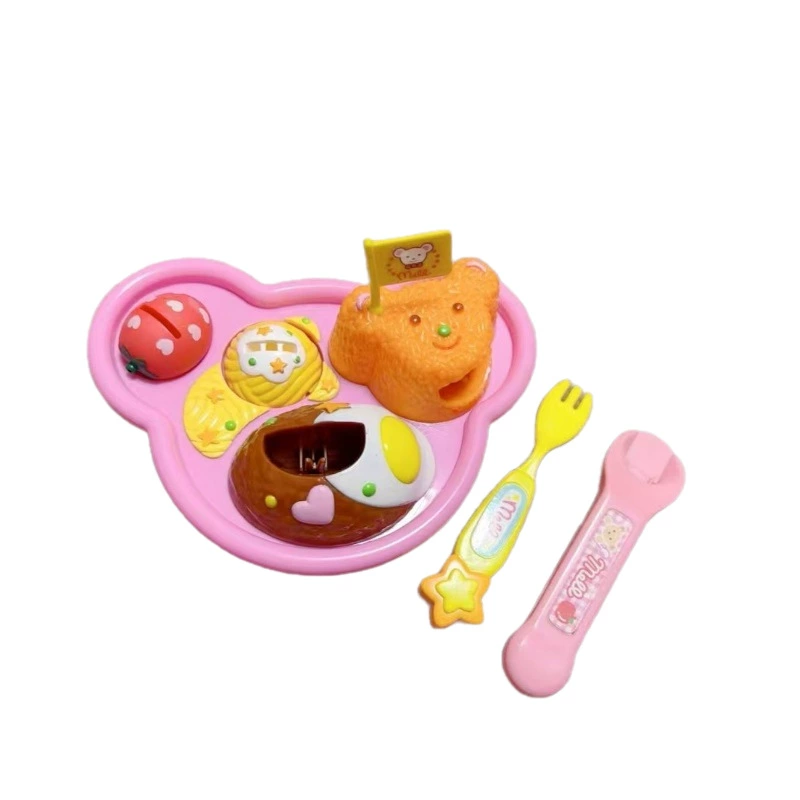 Игровая японская еда, семейная игрушка, с маленькими мишками, подарок на день рождения