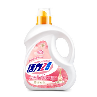 Factory straight hair vitality 28 perfume laundry detergent 2.6kg lasting fragrance low bubble easy to drift decontamination family affordable