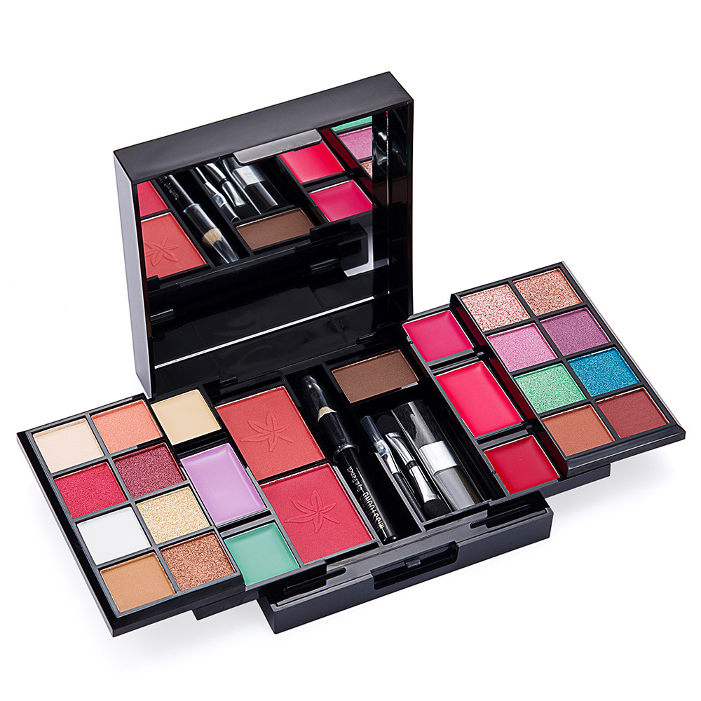 MISS Young 25-color Eyeshadow palette, Eyeshadow Blush, Eyebrow Powder Set, Makeup Palette, Makeup box wholesale Cross-border Foreign trade Specification drawing
