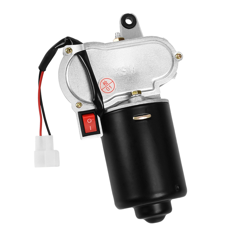 Limpiaparabrisas agrícola de tres ruedas de cuatro ruedas conjunto de motor de limpiaparabrisas 12V48V60v 30W motor de limpiaparabrisas de alta potencia