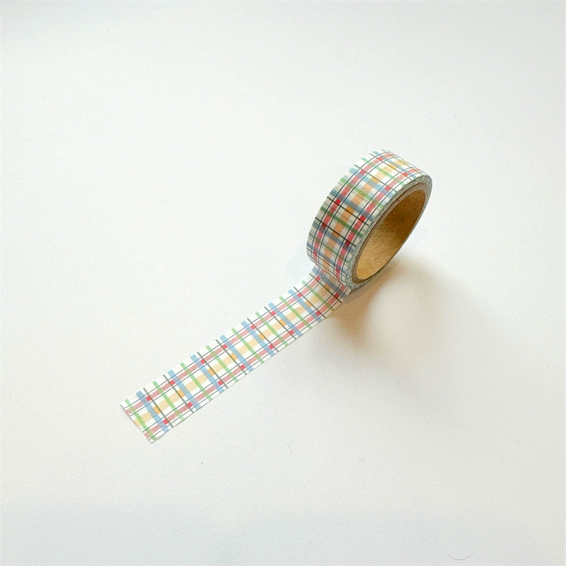 WasI Tape (Yoyilstudio) декоративная лента в клетку, наклейка на руководство на корейском, набор различной клетки