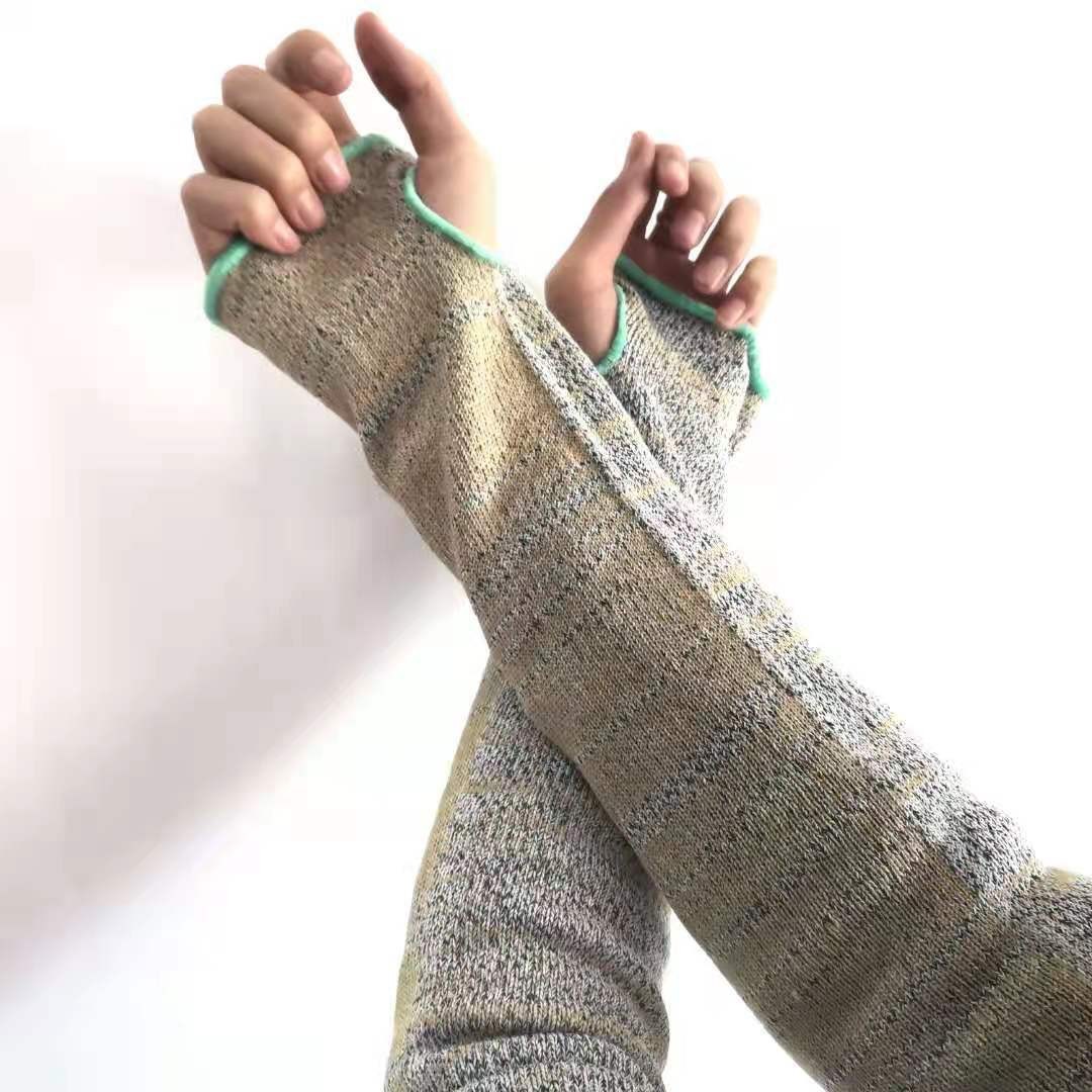 HPPE玻璃工业搬运防切割安全防护袖套防划伤护腕手套五级防割护袖