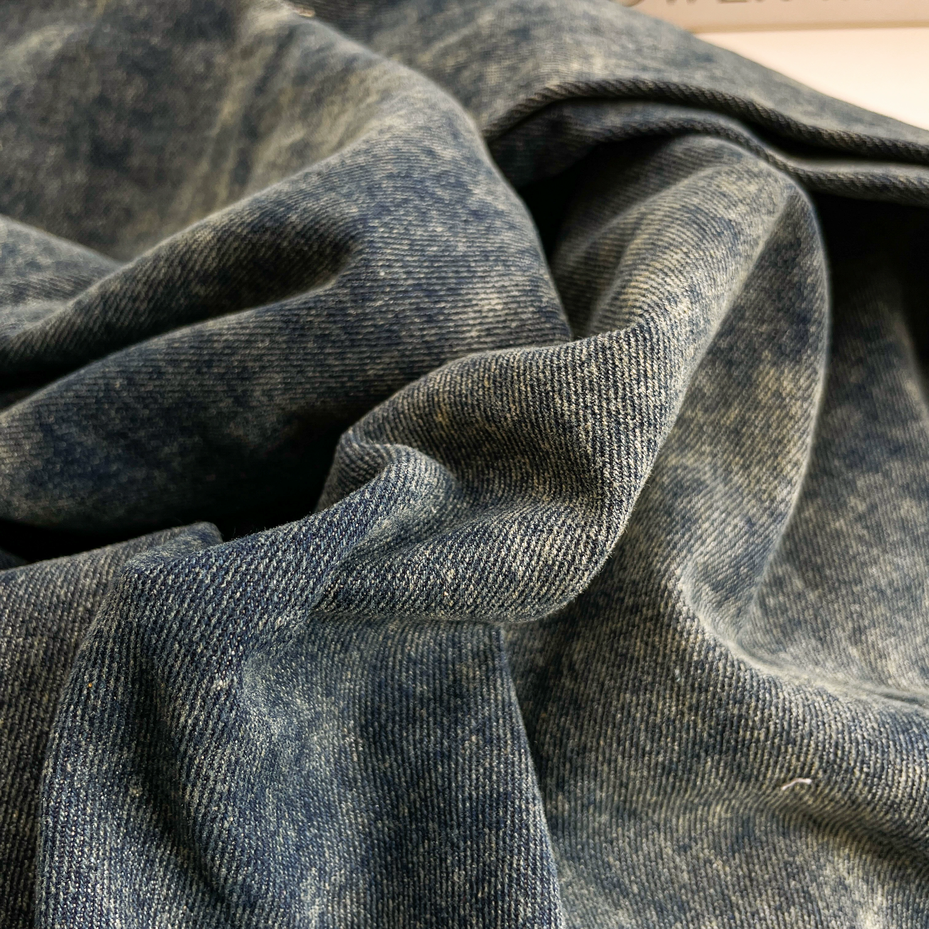 Retro denim design cloth, increased thickness