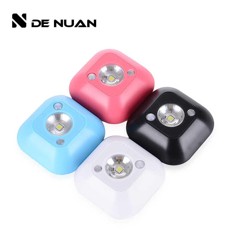 led human body induction night light new strange creative light control night light indoor cabinet corridor induction lamp