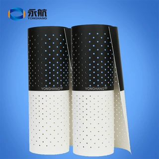 永航皮壳上糊机打孔吸风带 印刷天地盖黑白输送带纸盒成型机皮带