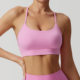 Lulu Sports Underwear Women's Fashion Fitness Clothes Thin Shoulder Strap Shock-proof Quick-drying Fitness Yoga Clothes Bra Yoga Vest