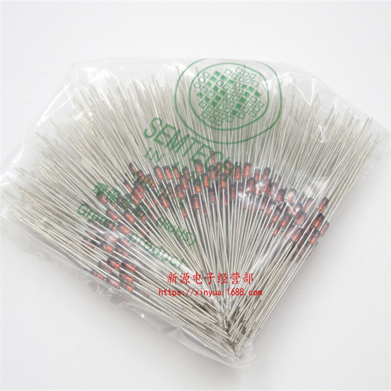 IN4148 开关二极管 玻封 1N4148 二极管 大珠管 4148 一包500个