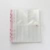 3 inch 6 -hole pink clip