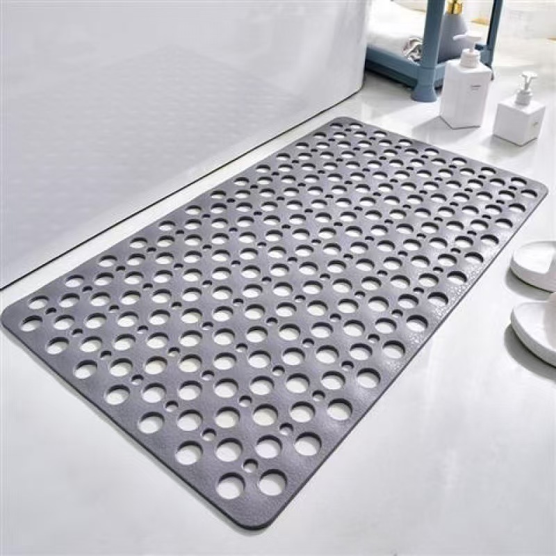 Almohadilla antideslizante del baño tpe, agujero redondo, bañera con fugas de agua, baño, almohadilla para el suelo, ventosa, almohadilla para evitar caídas, cabello uno por uno image 7