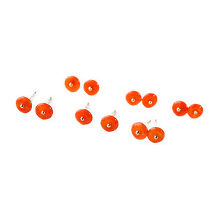 Amazon AliExpress supply natural red jade earrings deer 14k temperament earrings niche design earrings