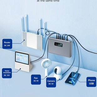 Mini Ups for Wifi Router Para Router Ymodems Dc120W 54000Mah