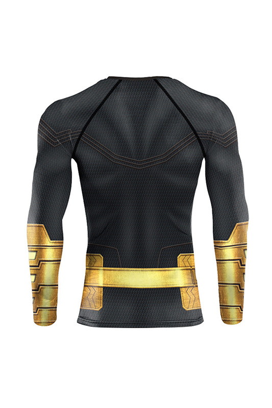 Shazam Long Sleeve Basketball Shirt