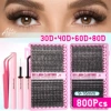 40 row eyelash book 30P+40P+60P+80P