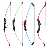 Комбинированный лук, безопасный развлекательный уличный лук и стрелы, подходит для подростков, семейный стиль