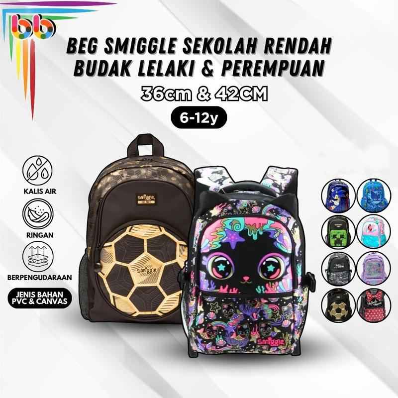 Capacious cartoon travel water repellent high quality school bag