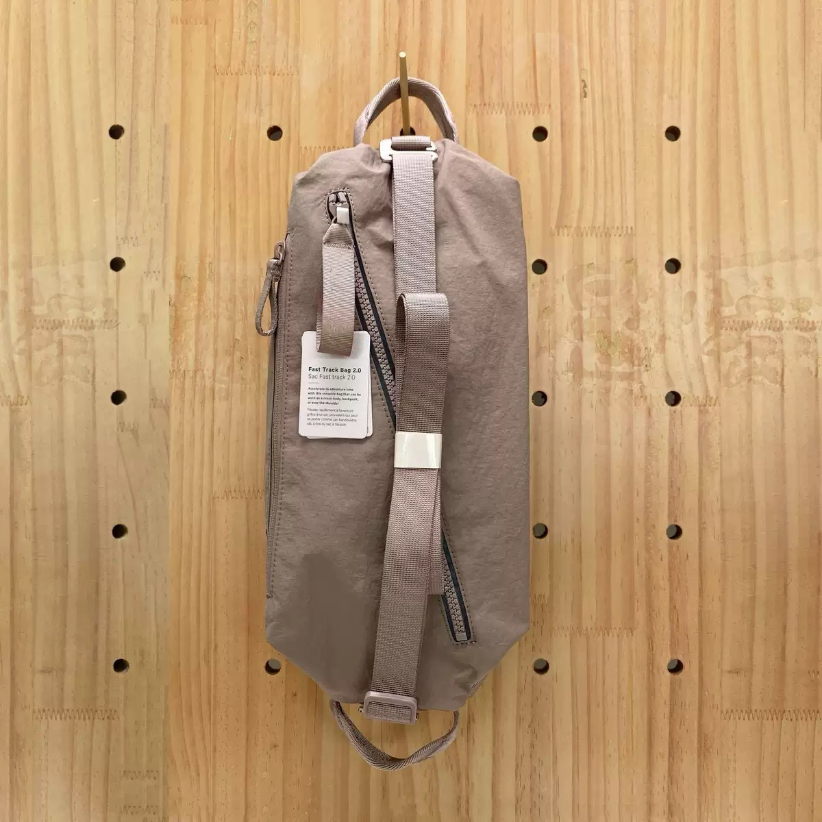 Lu's Nylon Crossbody Bag, Unisex, Large Capacity Chest Bag, Yoga Sports Bag, Cycling Backpack, Outdoor Sports 3