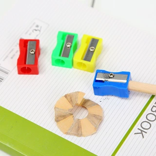 塑料方形小卷笔刀铅笔刀削笔刀削笔器学生儿童文具外贸批发