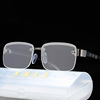 Glossy crystal, metal glasses, wholesale