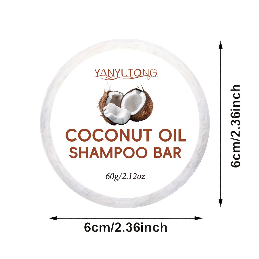 Transfronterizo inglés aceite de coco jabón de champú jabón de aceite esencial jabón de mano jabón de champú de raíz de cabello jabón de limpieza jabón de cabello