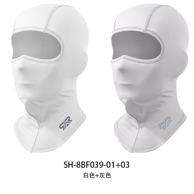 El casco de protección solar de Sun Moss, el forro interior de la capucha, la bicicleta delgada que absorbe el sudor, la capucha de seda de hielo transpirable, el cabello