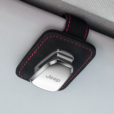 Glasses Clip Car Sunshade: Car Glasses Clip/Bill Clip - customized-logo