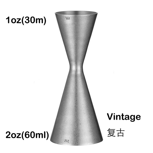 Dispositivo de medición de vino indio taza de onza cóctel taza de medición de doble cabeza 30/60 barman taza de Oz especial Jigger