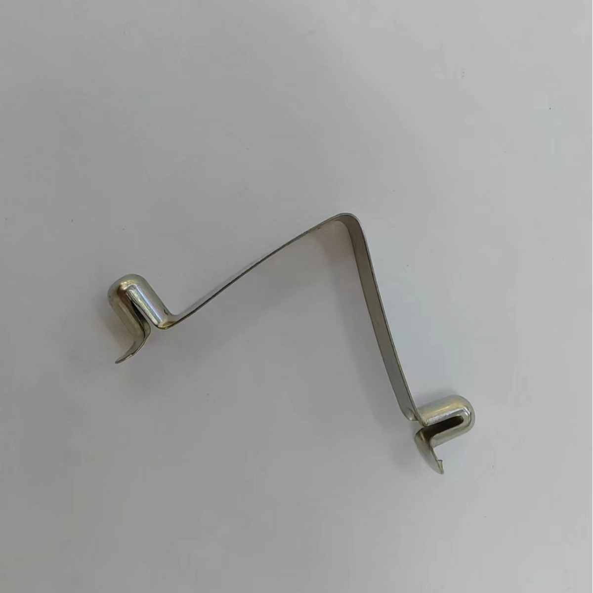 厂家直销6mm双头弹珠弹片 V型弹簧 伸缩管内定位弹扣 65锰钢弹性