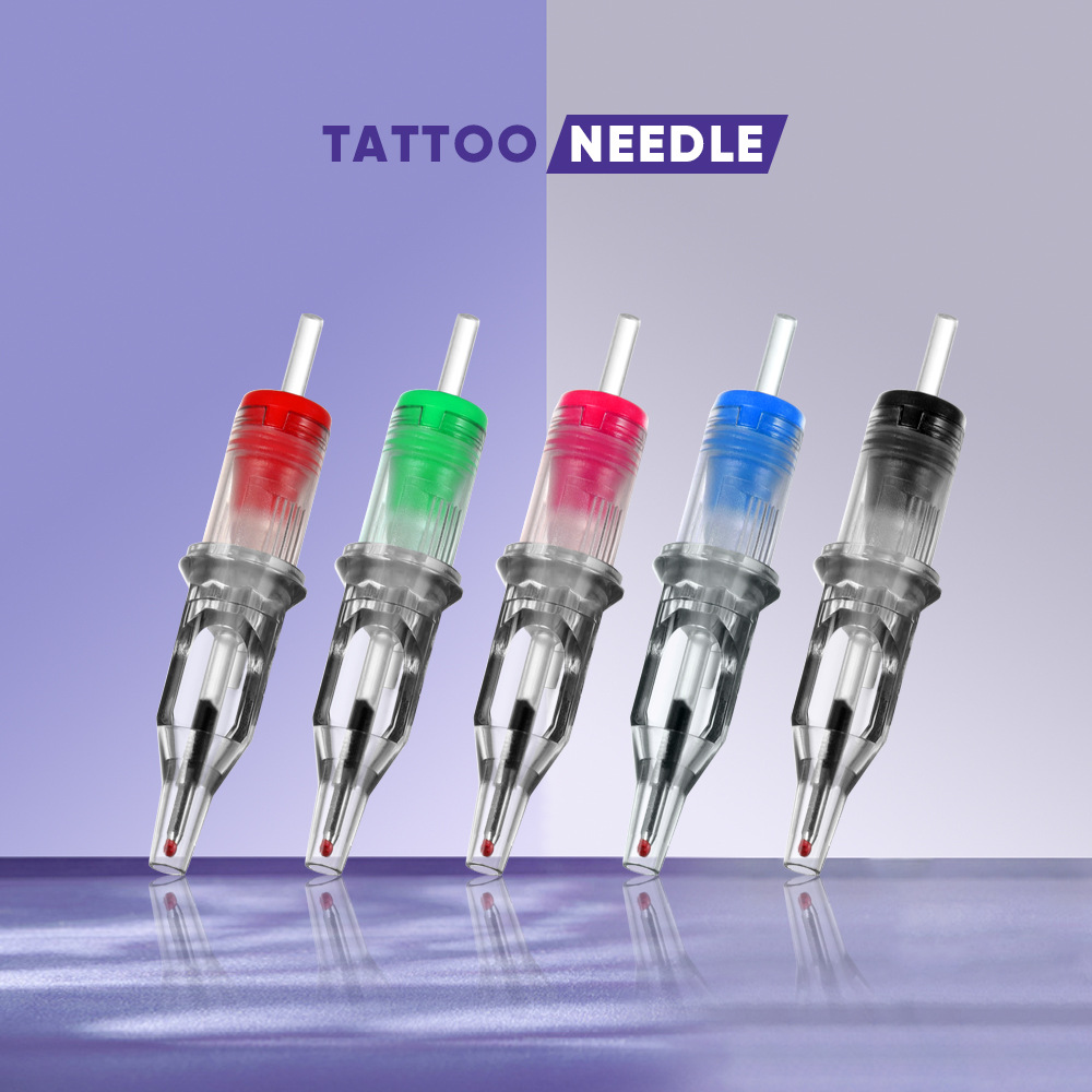 Suministros para tatuajes: agujas, agujas tipo bolígrafo, agujas para trazos, agujas para sombreado, agujas todo en uno, gama completa de modelos de agujas, máquinas de tatuaje al por mayor, transfronterizo.