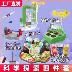 子供の植物植栽迷路植栽観察気象監視学生クリエイティブ手作り DIY 科学実験おもちゃ