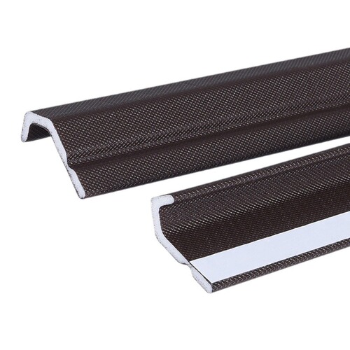 PVC weatherstrip for UPVC sliding windows with aluminum thermal break, self-adhesive windproof, heat-insulating and sound-insulating rubber strip