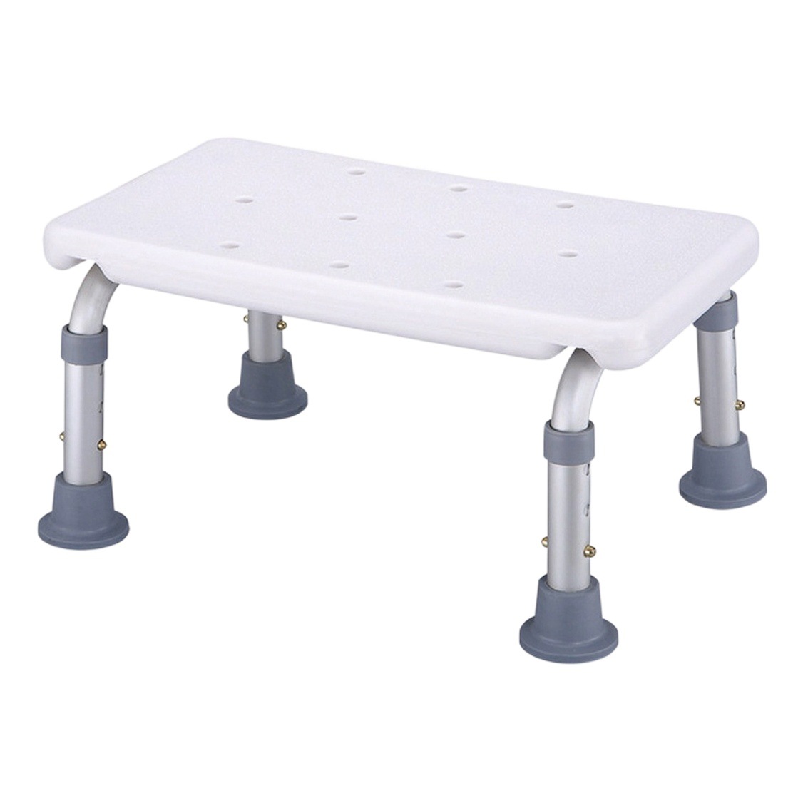 Tubo de aluminio de fábrica ajustable altura bañera soporte taburete paso ancianos mujeres embarazadas baño Baño antideslizante escabel