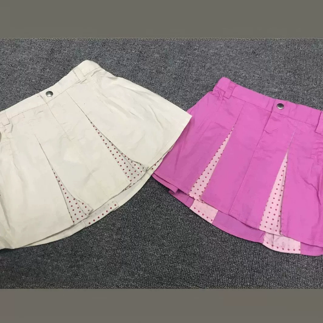 Поясная юбка из денима с льняной Cotton?
