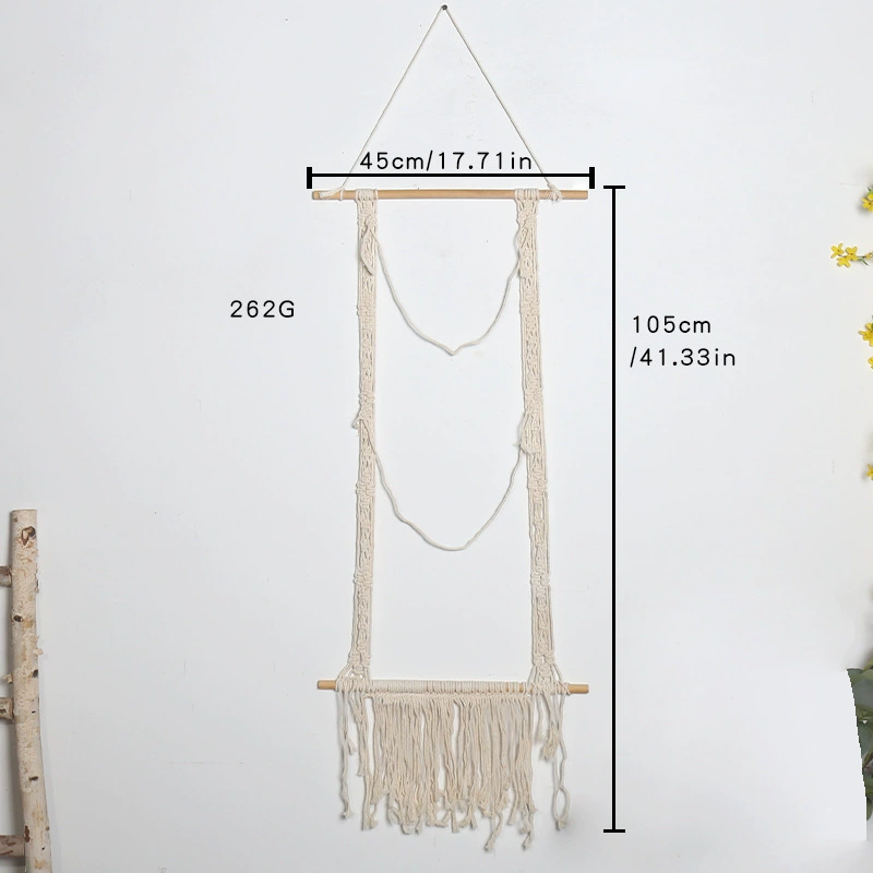 Плетёная настенная гобелен, DIY, бохо стиль