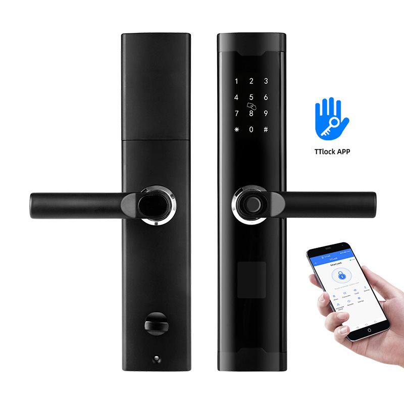 指纹锁智能门锁家用防盗门锁电子密码锁大门入户门锁智能锁电子锁