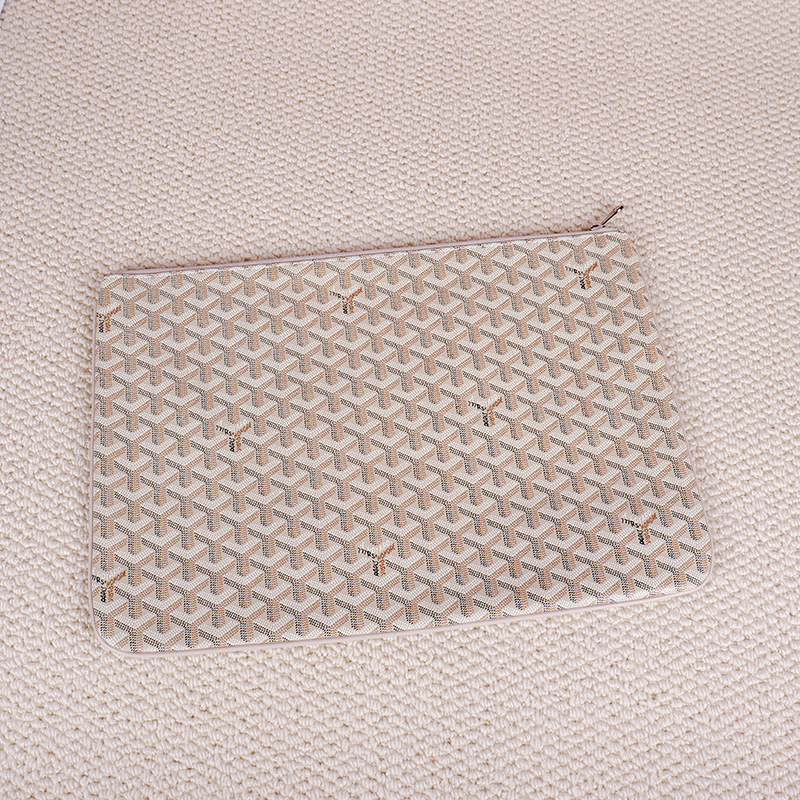 Goyard Senat Pouch MM Grey Goyardine