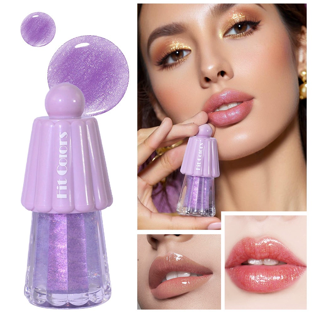 Макияж Fit Colors6 цвет желе пудинг для губ цвет цвет милая версия жемчужная зеркальная глазурь для губ увлажняющая губная медовое масло