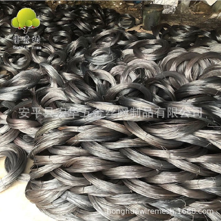 （bwg18 1.2 1.24mm25kg一卷 1kg一卷）黑退火铁丝，小卷黑铁丝