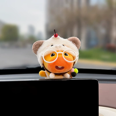 Car Accessory Figurine, Car ornaments - authentic-little-puppy-lulu