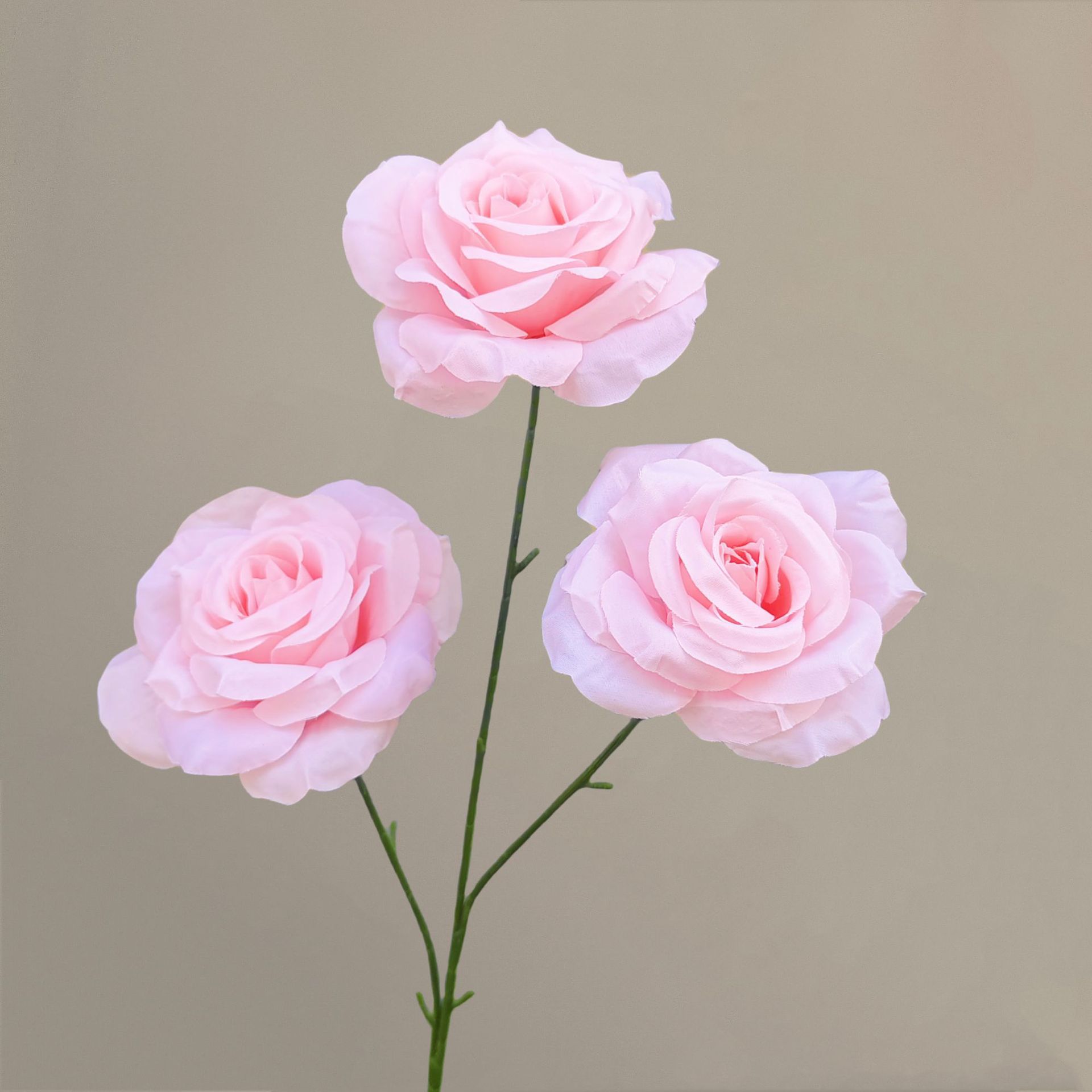 3 rosas de diamante flores simuladas decoración de cascada de flores flores flores flores falsas flores flores flores de seda fábrica ramo al por mayor